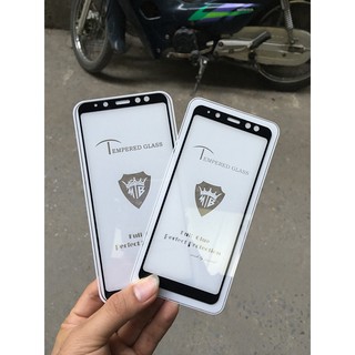 Kính cường lực 5d full màn full keo samsung a8 và a8 plus