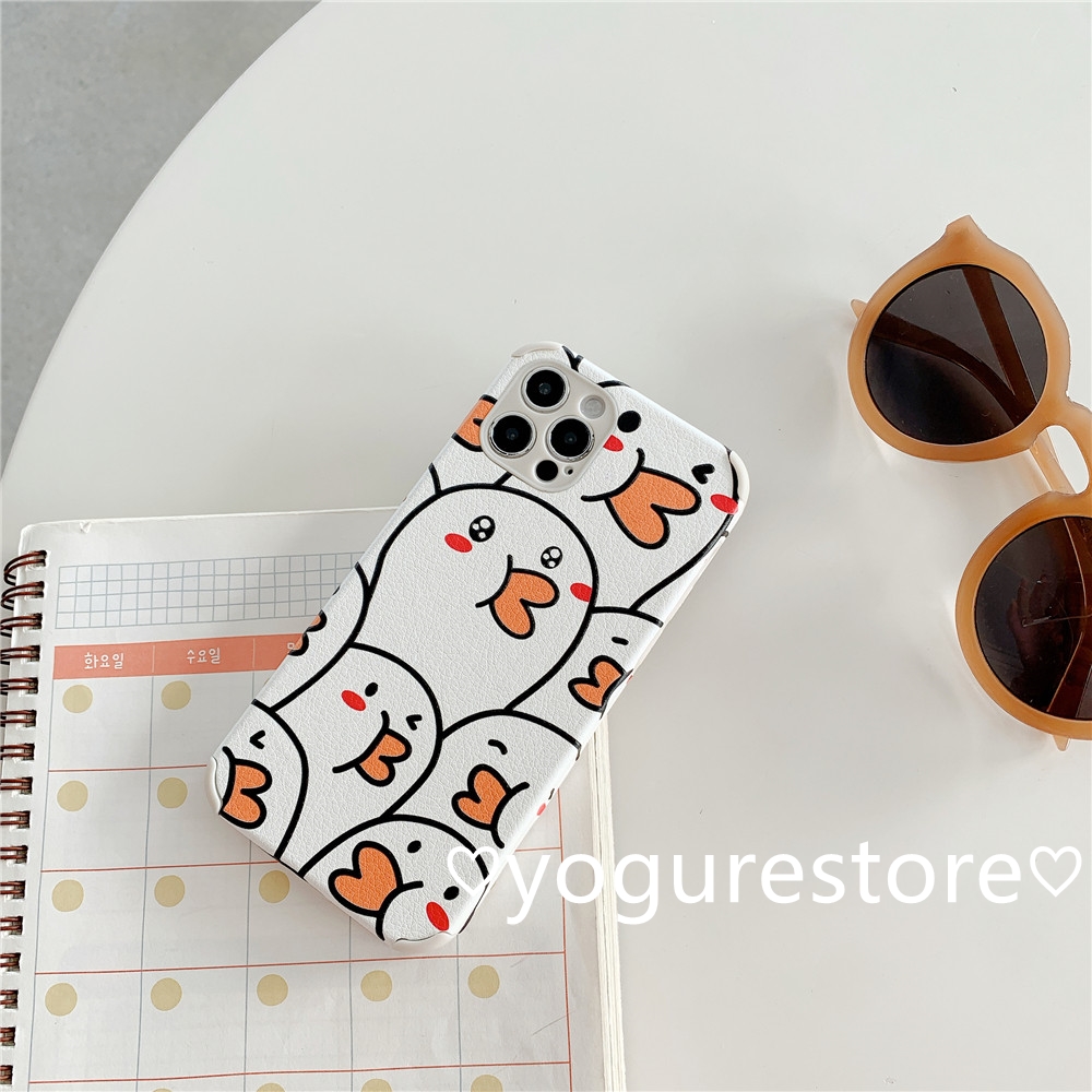 Fashion Skin Cartoons Duck Face Cute Protection Soft Phone Case Cover for Vivo V20Pro Y12S Y20 Y20I Y20S Y70S X50 Y50 Y30 Y19 S1Pro S1 Z1Pro Y17 Y15 Y12 Y11 V15 V11I V9 Y85 Y91C