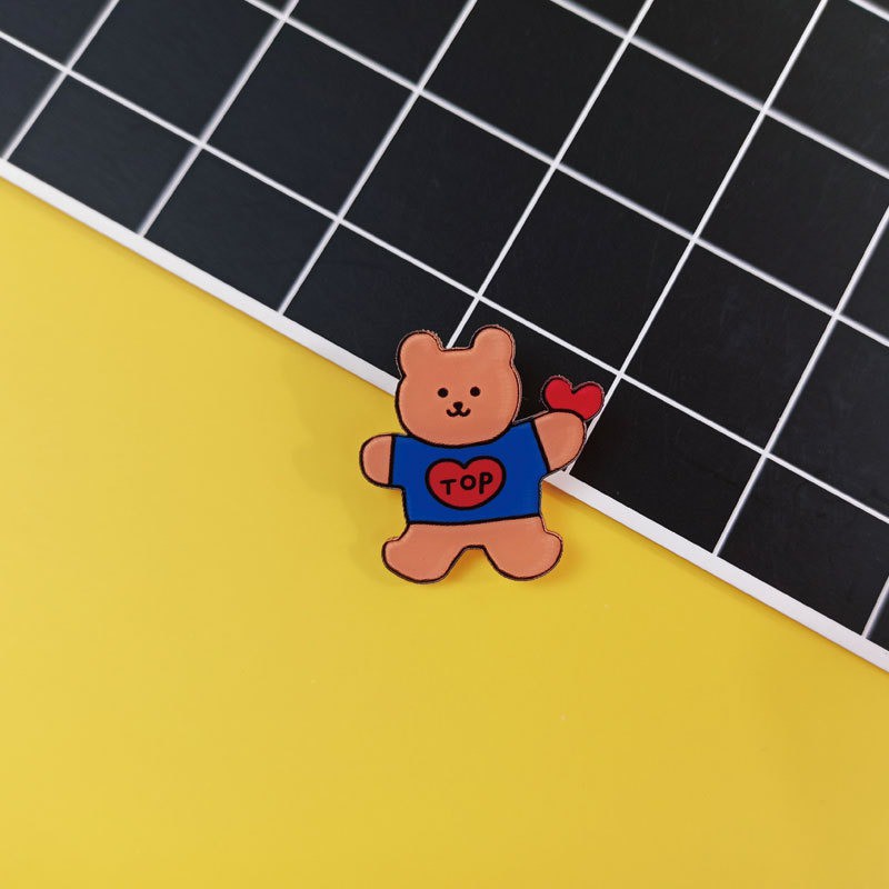 Huy hiệu pin ghim trâm phụ kiện cài áo balo túi xách giày mũ đẹp thời trang cute