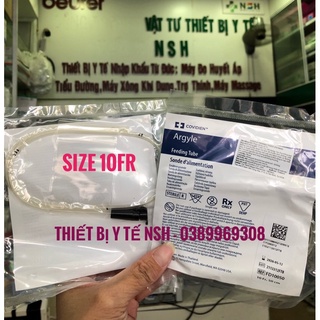 ❤️[SIZE 10Fr] Ống Dây cho ăn,nuôi ăn- dây thông xông dạ dày KANGAROO Argyle Feeding Tube Covidien cho trẻ sơ sinh,trẻ em
