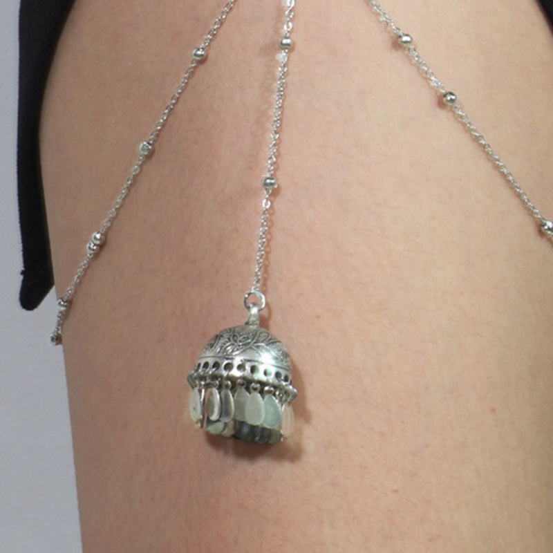 Vòng Đeo Chân Dạng Chuỗi Lồng Đèn Phong Cách Boho Thời Trang Cho Nữ