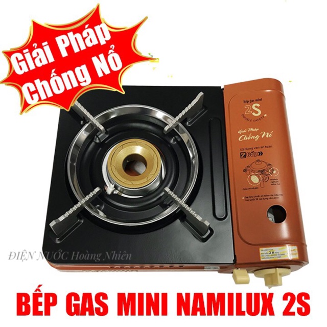 ( Rẻ vô địch ) Bếp Gas Mini NaMiLux 2S NA-19PF-VN - giải pháp chống nổ gấp 2 lần