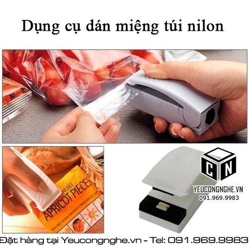 Máy hàn nhiệt miệng túi nilon