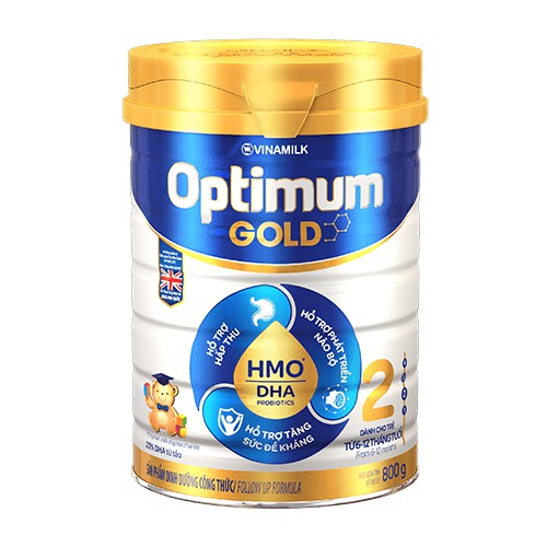 Sữa bột Vinamilk Optimum gold 2 800g_Duchuymilk