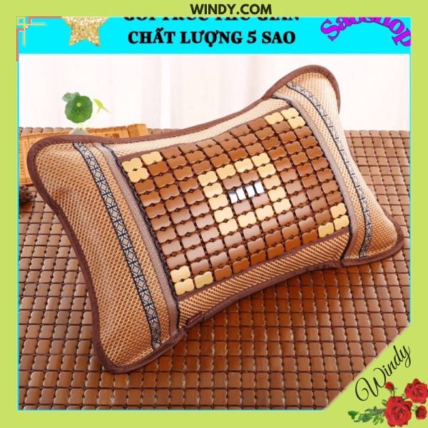 🌸 GỐI CHÚC/ GỐI MÂY TRÚC THƯ GIÃN ĐIỀU HÒA CỰC TỐT, LƯU THÔNG MẠCH MÁU HỖ TRỢ TUẦN HOÀN MÁU LÊN NÃO