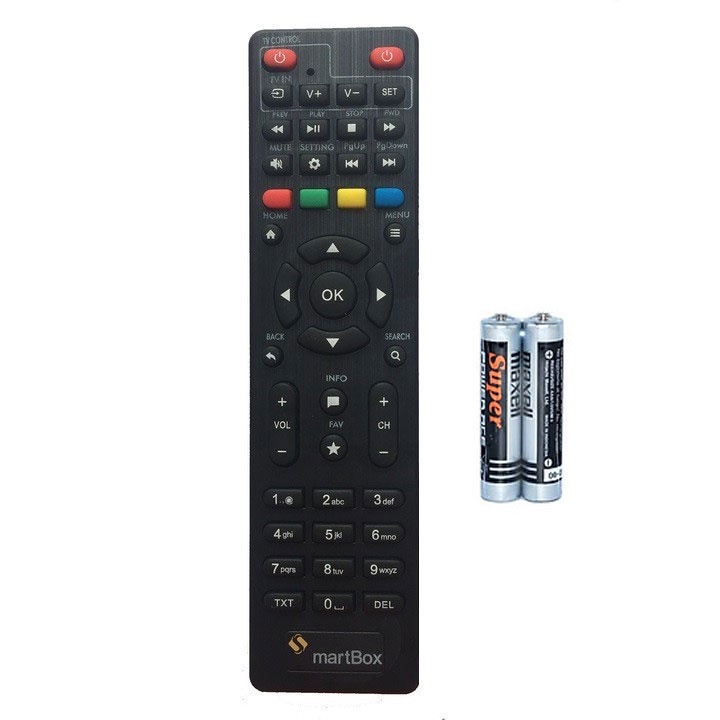 Remote SmartBox thay thế cho remote FPT Play box 2018 (S335), 2019 (S400), 2020 (S550) hoặc Smartbox VNPT