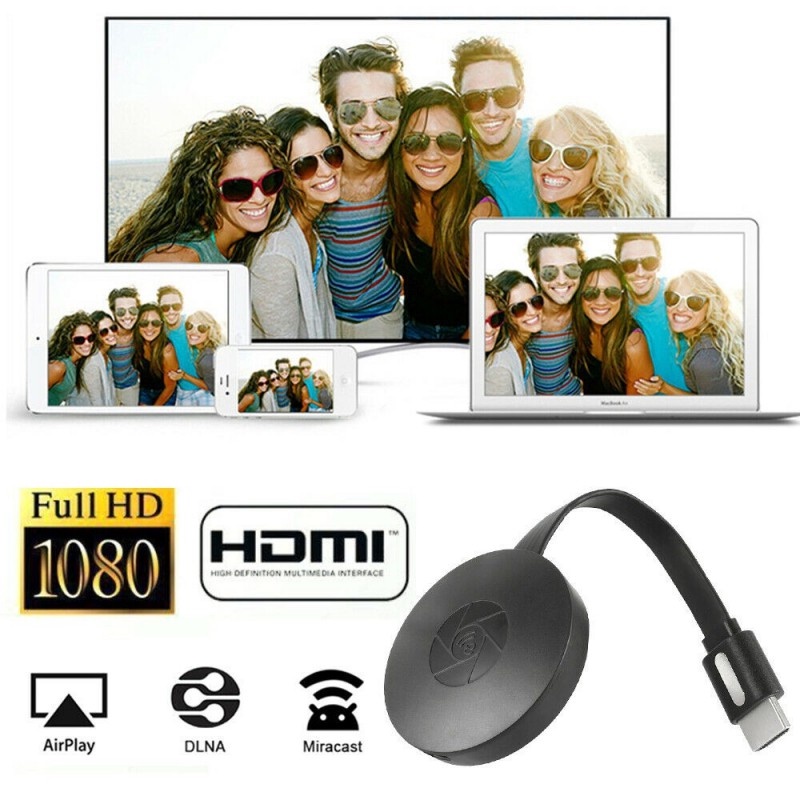 Thiết Bị Kết nối HDMI Không Dây 2.4G 5G Từ Mobile, Tablet, Laptop ra Tivi Chromecast 4K Google G2P