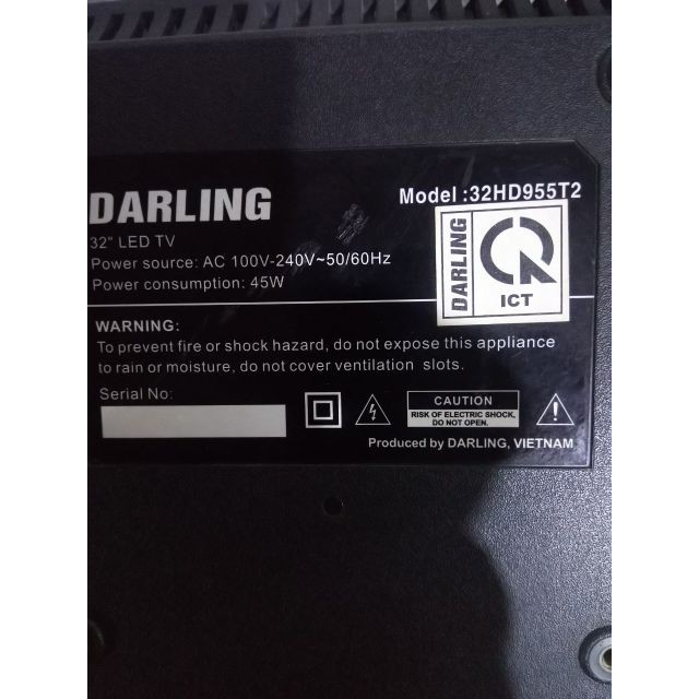 Darling Cong 7 led - Bộ 2 Thanh 7 Led 3V cho 32HD955T2 và các dòng tương tự