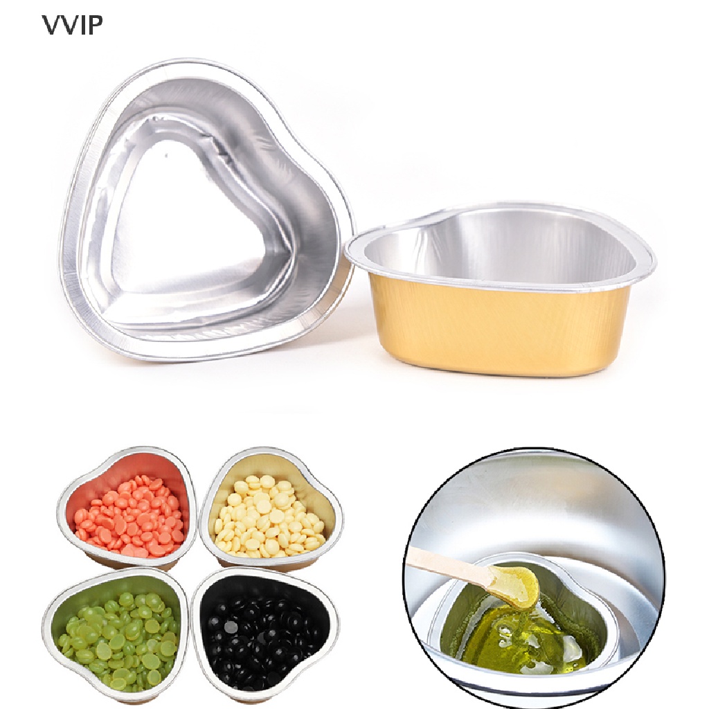 Vvvn 1Pc New Melting Wax Bowl Film Hard Wax Pellet Waxing Hair Removal Bean Bowl Jelly