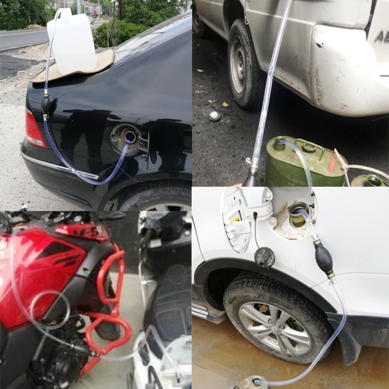 Dụng Cụ Bơm Nhiên Liệu Bằng Tay Có Giác Hút Dành Cho Xe Hơi