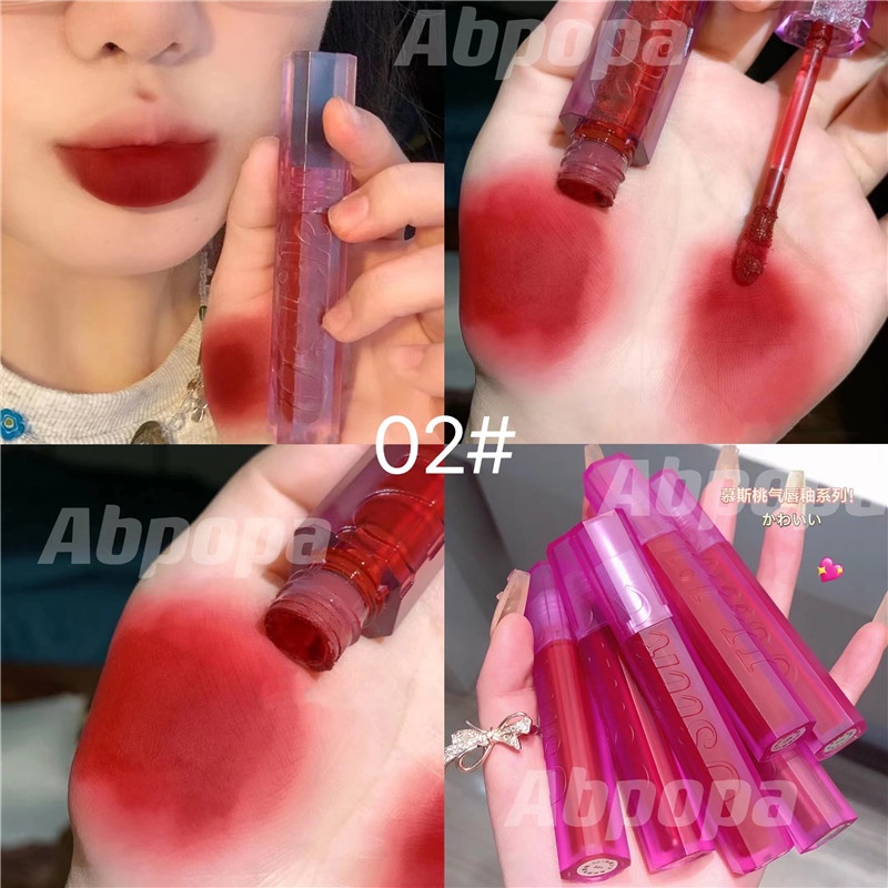 Abpopa Giống Như Thật® Son Kem Lì Mềm Mượt Dưỡng Ẩm Môi