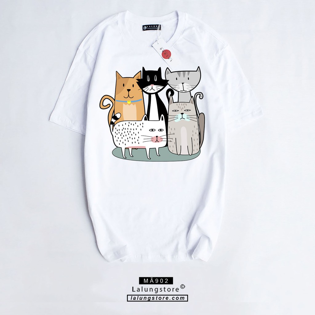 Áo phông mèo funny