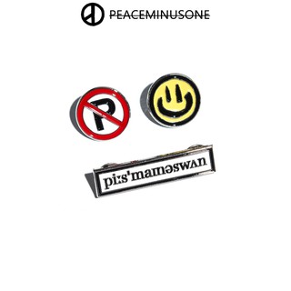 Huy hiệu cài áo pisman peaceminusone chính hãng