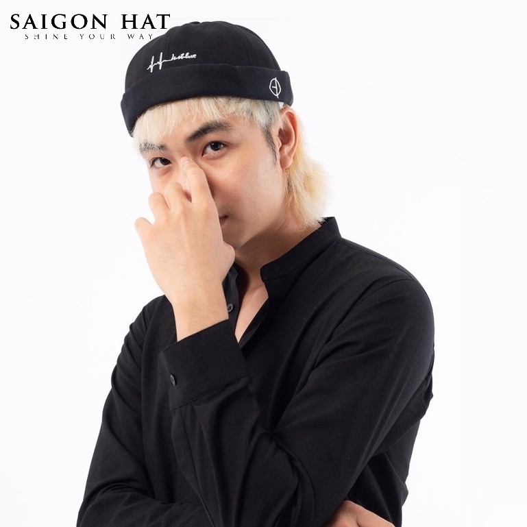 Mũ nồi tròn miki hat nam nữ nón không vành nhịp tim phong cách Hàn Quốc  SAIGON HAT