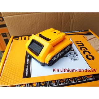 Pin lithium 16.8v 1.5ah ingco fbli16151