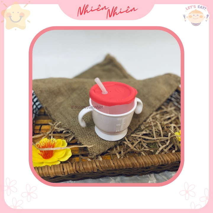 Cốc tập hút 3 giai đoạn Kichi 150ml cho bé từ 6 tháng