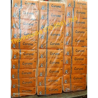 Giấy rút lụa Corona 500 tờ dai cực mềm mịn - Giá 1 gói lẽ