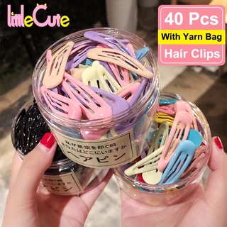 Phụ kiện kẹp tóc thời trang phong cách Hàn Quốc màu kẹo dành cho nữ