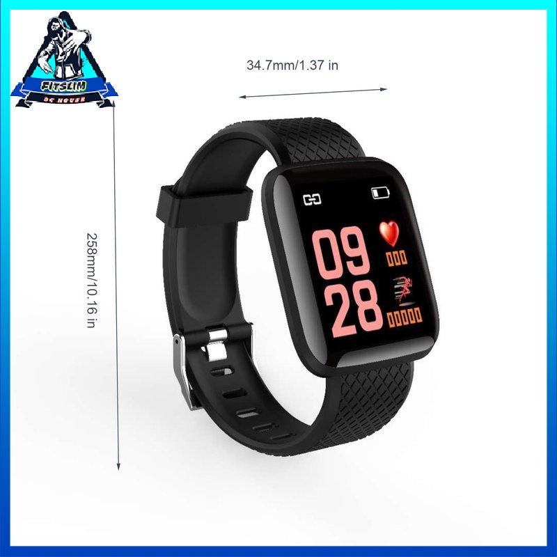 [Fitslim] 116 Plus Smart Watch 1.3 Inch Tft Color Screen Waterproof Sports Smart Watch