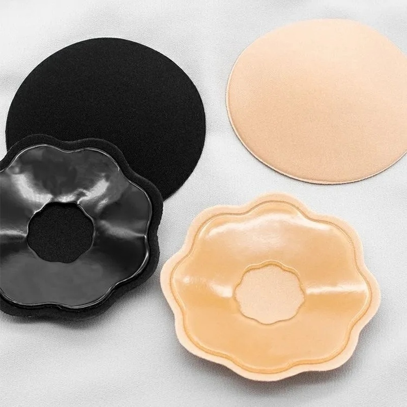 Miếng Dán Ngực Silicone Vô Hình Tái Sử Dụng Tiện Lợi