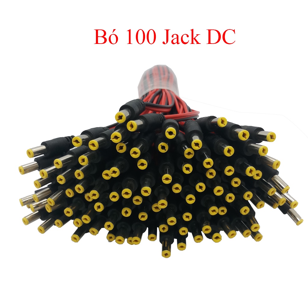 [100c] DC,Dây DC nối nguồn dc,jack dc ,dây dc, jack dc loại tốt chịu tải từ 1 đến 24v