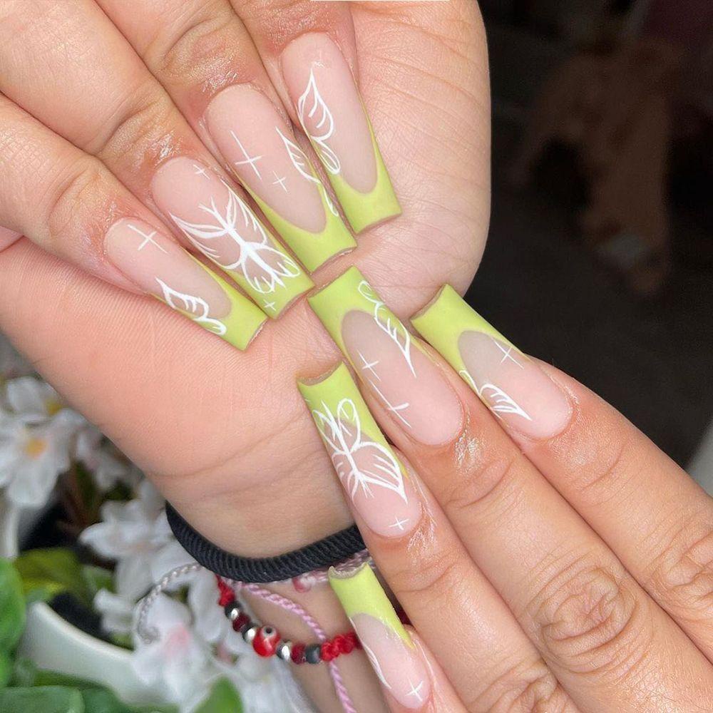 Bộ 24 Móng Tay Giả Che Phủ Toàn Diện Chất Lượng Cao