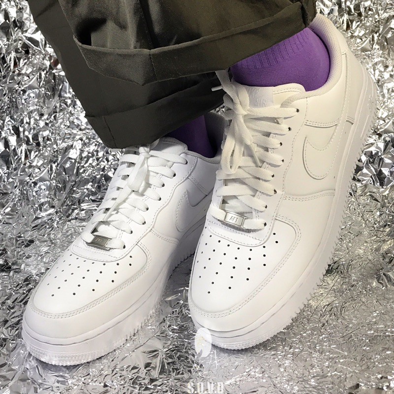 🔴𝗙𝗥𝗘𝗘𝗦𝗛𝗜𝗣🔴 Giày Sneaker AirForce 1 Allwhite Chính Hãng!!!