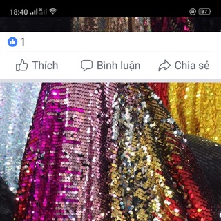 Combo 7m vải kim sa vàng