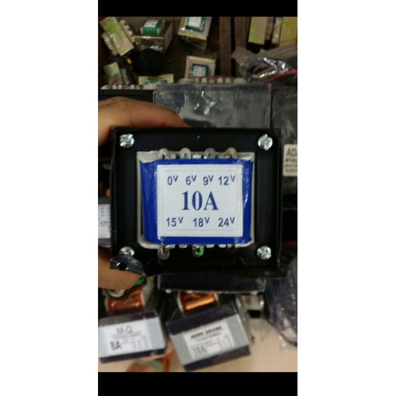 Biến áp nguồn 10A 0v -24v đầu vào 220v