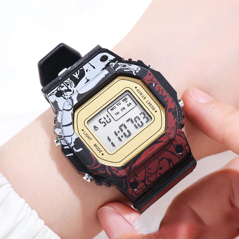 Đồng Hồ Điện Tử Thể Thao Hình One Piece