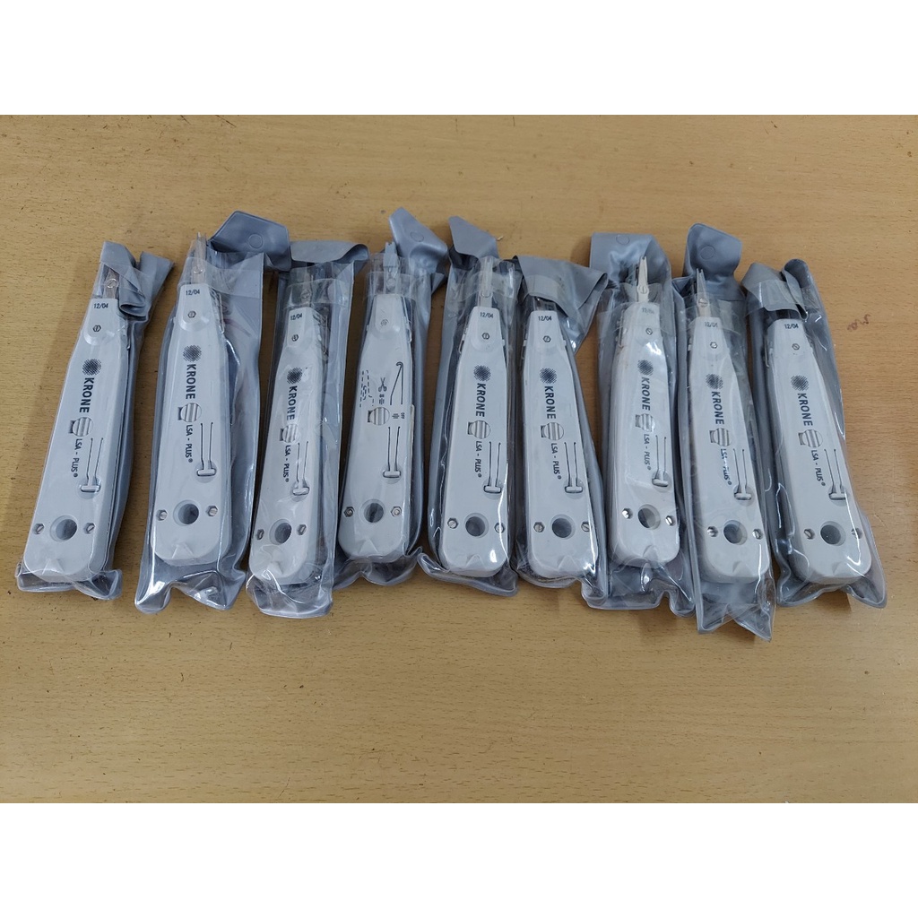 Tool nhấn mạng Krone, Dao phập phiến Krone LSA Plus, Dụng cụ nhấn cáp cài dây phiến Krone RJ11 RJ45