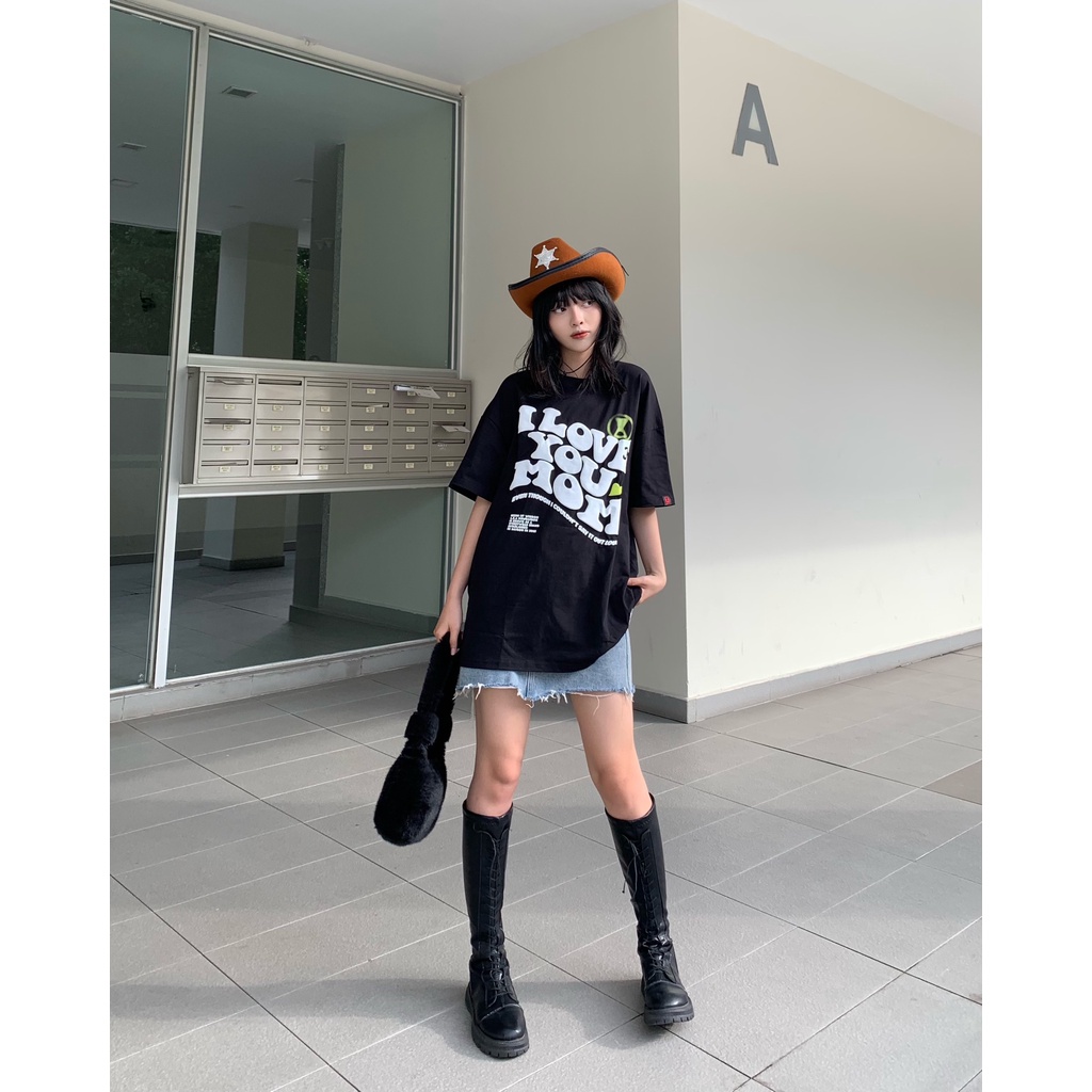 Áo thun NEEDS OF WISDOM ILYM Tee - Black - Local Brand Chính Hãng