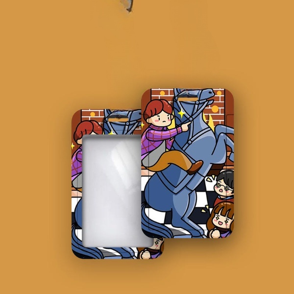 Vỏ Bọc Thẻ ID / Thẻ Tín Dụng Tàu Ngầm Kèm Dây Bện Phong Cách Harry Potter