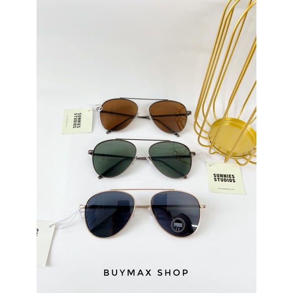 Kính Sunnies Studios Lukas Dáng Phi Công Chống Tia UV400