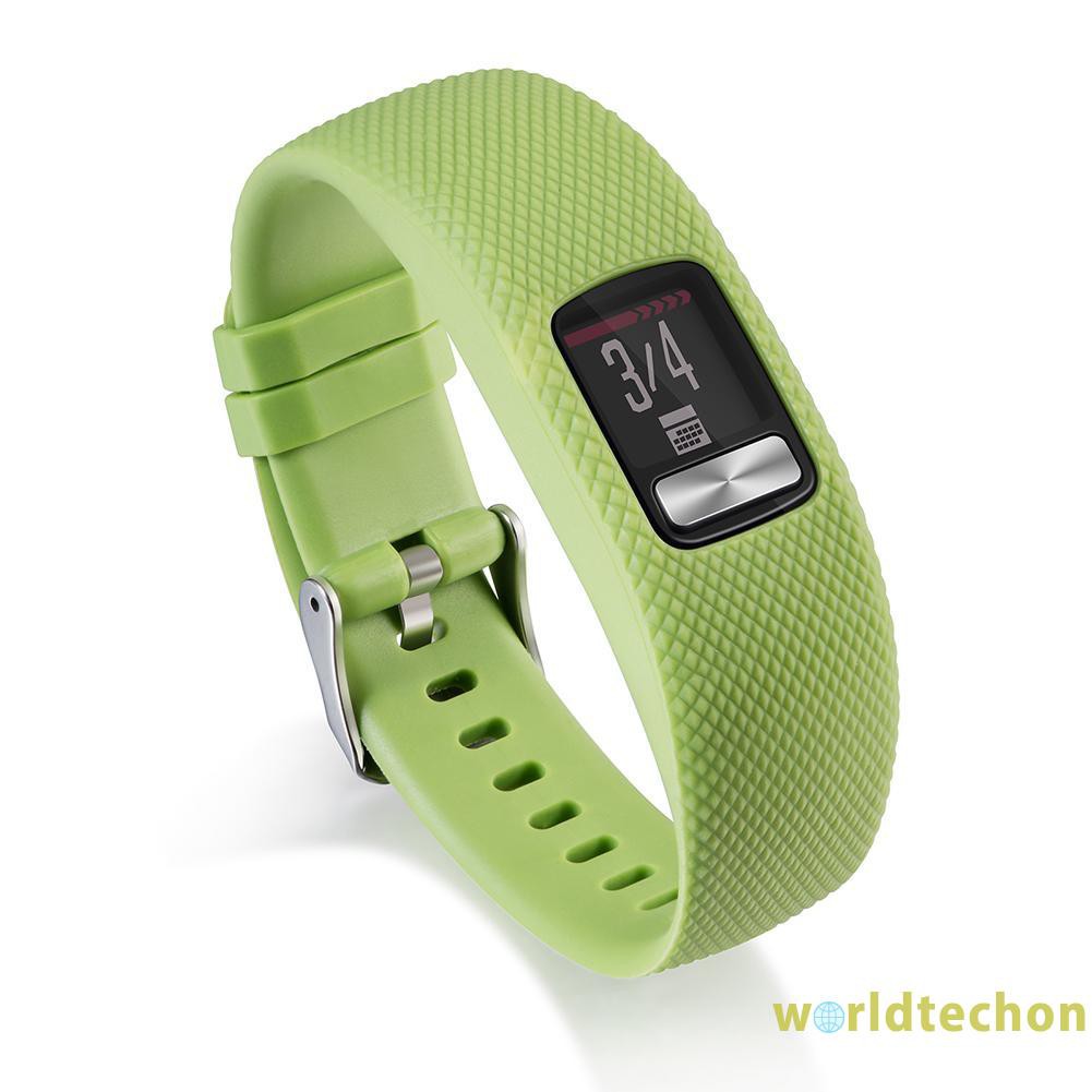 Replacement Silicone Wrist Band Bracelet Strap for Garmin VivoFit 4 Watch
