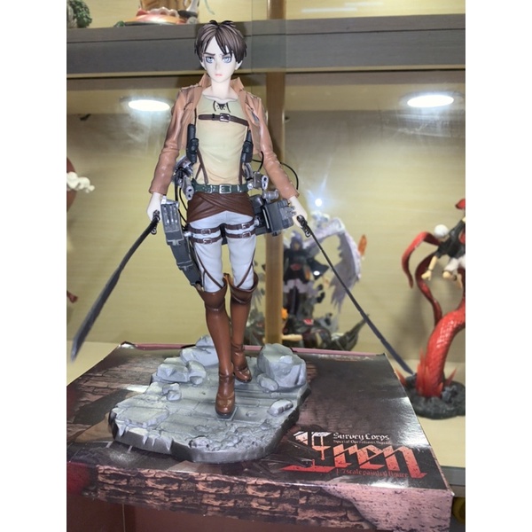Mô hình Eren coll ngầu SS1 26cm - Attack on titan người khổng lồ