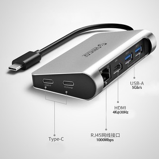 Bộ chuyển đổi 4 trong 1 kết nối usb type-c orico clh-x3