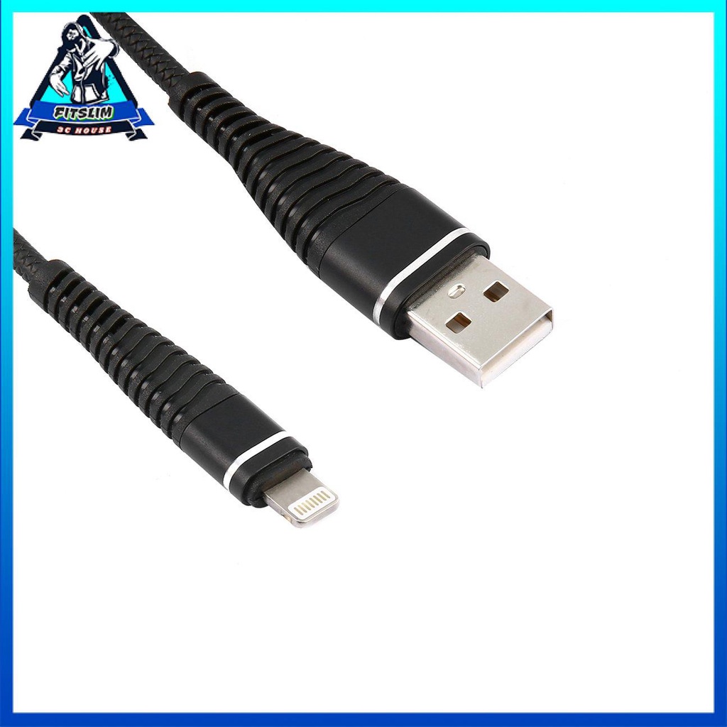 Cáp sạc 8 pin USB dạng xoắn ốc lò xo thích hợp cho iPhone
