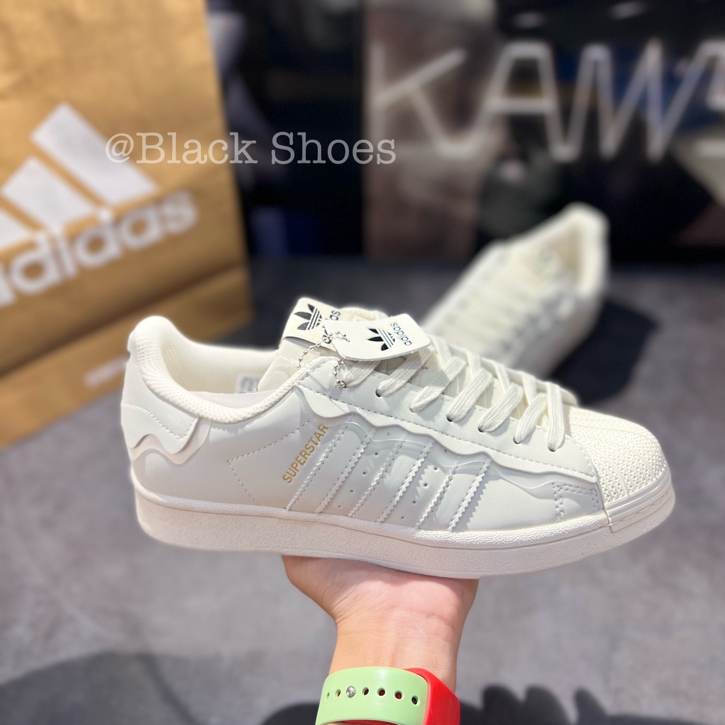 Giày Thể Thao Das Trắng Mẫu Mới 2022.Giày Super Star Cloud White Mũi Sò Mới
