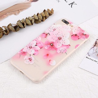 Ốp lưng hoa đính đá