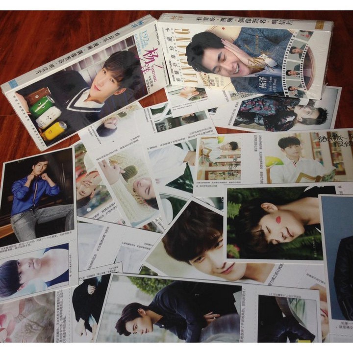 [Mã LIFEBOOK2 giảm 10% đơn 0Đ] Postcard Dương Dương 30 ảnh hộp ảnh sticker lomo bưu thiếp