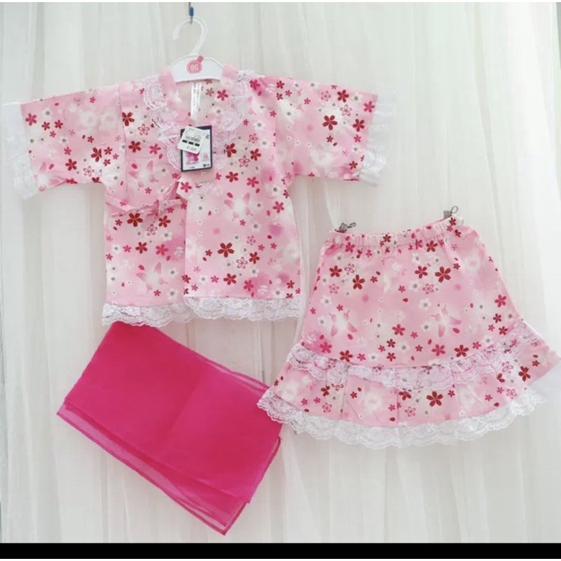 Kimono Yukata cho bé có sẵn