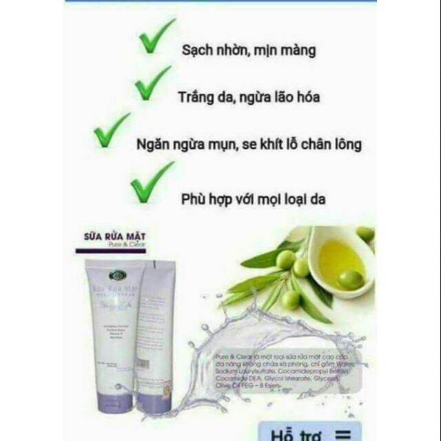 Sữa Rửa Mặt Huyền Cò