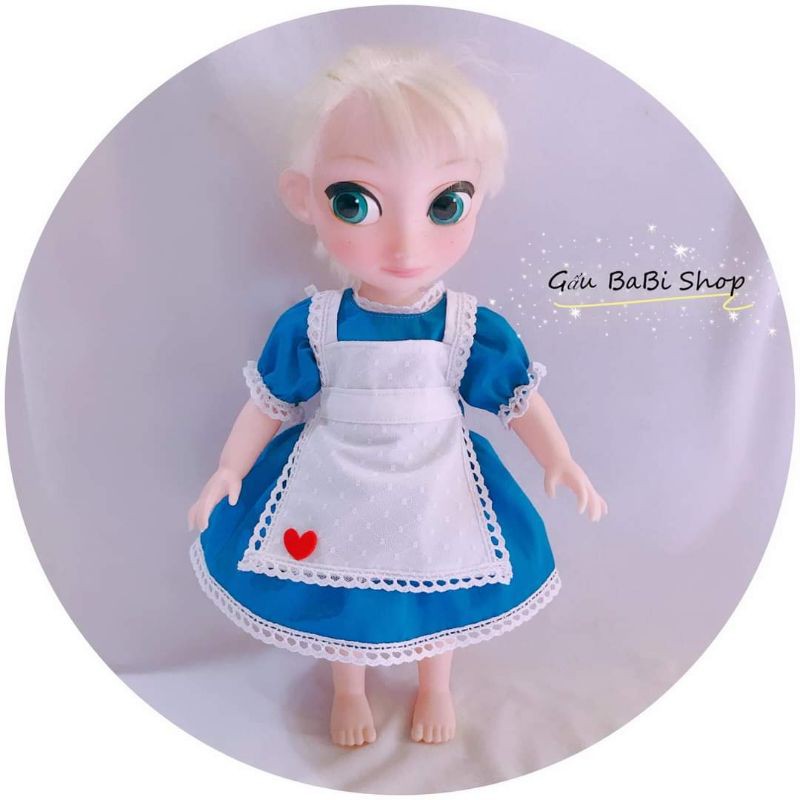 Đầm Alice cho búp bê Animator size 40cm, blythe, 5inch, 1/8 bjd, baboliy, bru, 1/6 babies, xinji