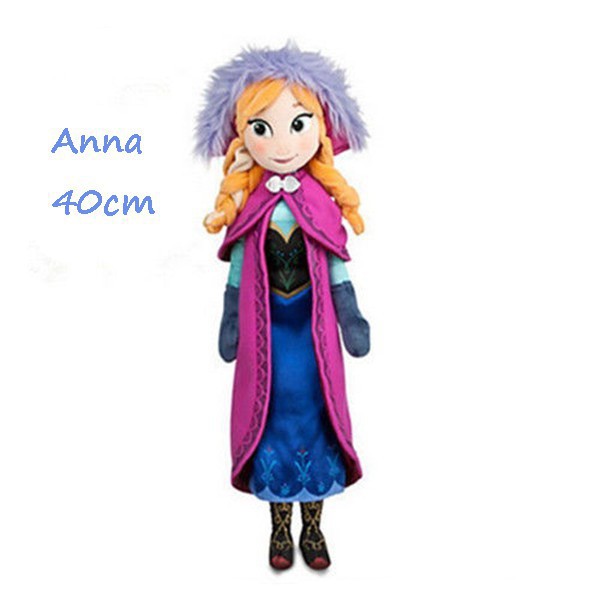 Búp Bê Nhồi Bông Hình Công Chúa Anna Trong Phim Hoạt Hình Frozen 40cm & 50cm