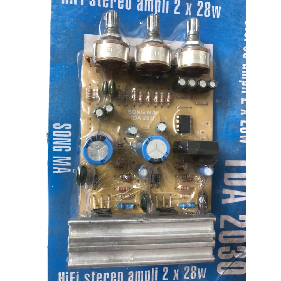 BO MẠCH KHUẾCH ĐẠI LOA ÂM THANH TDA 2030-SONG MÃ