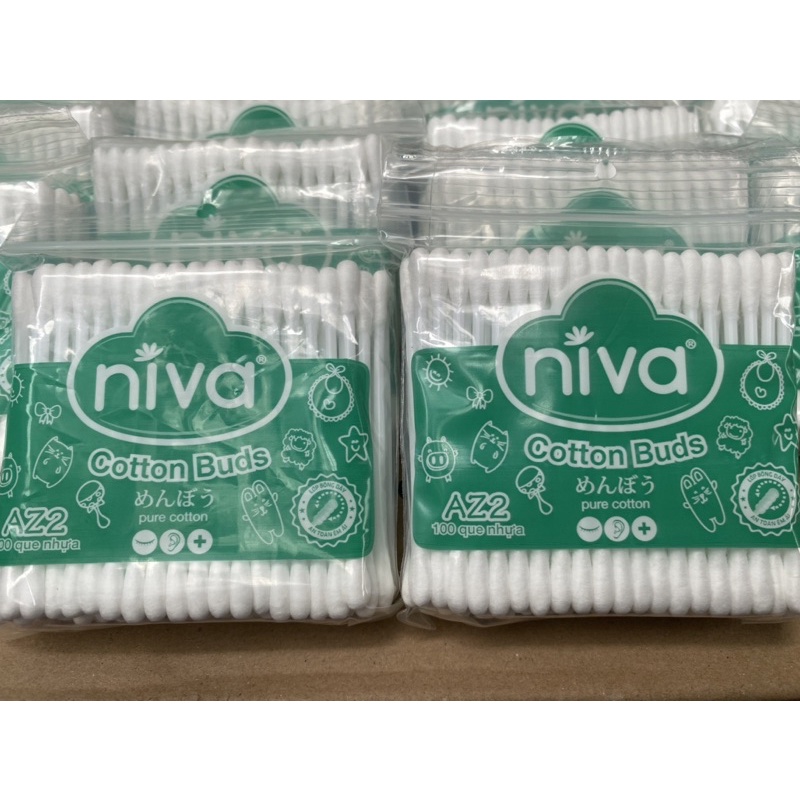 Tăm bông Niva Cotton Buds 100 que