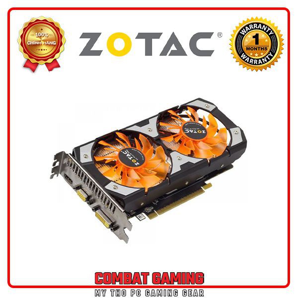 Card Màn Hình ZOTAC GTX 750Ti 2GB 2 Fan GDDR5 (VGA 2ND)