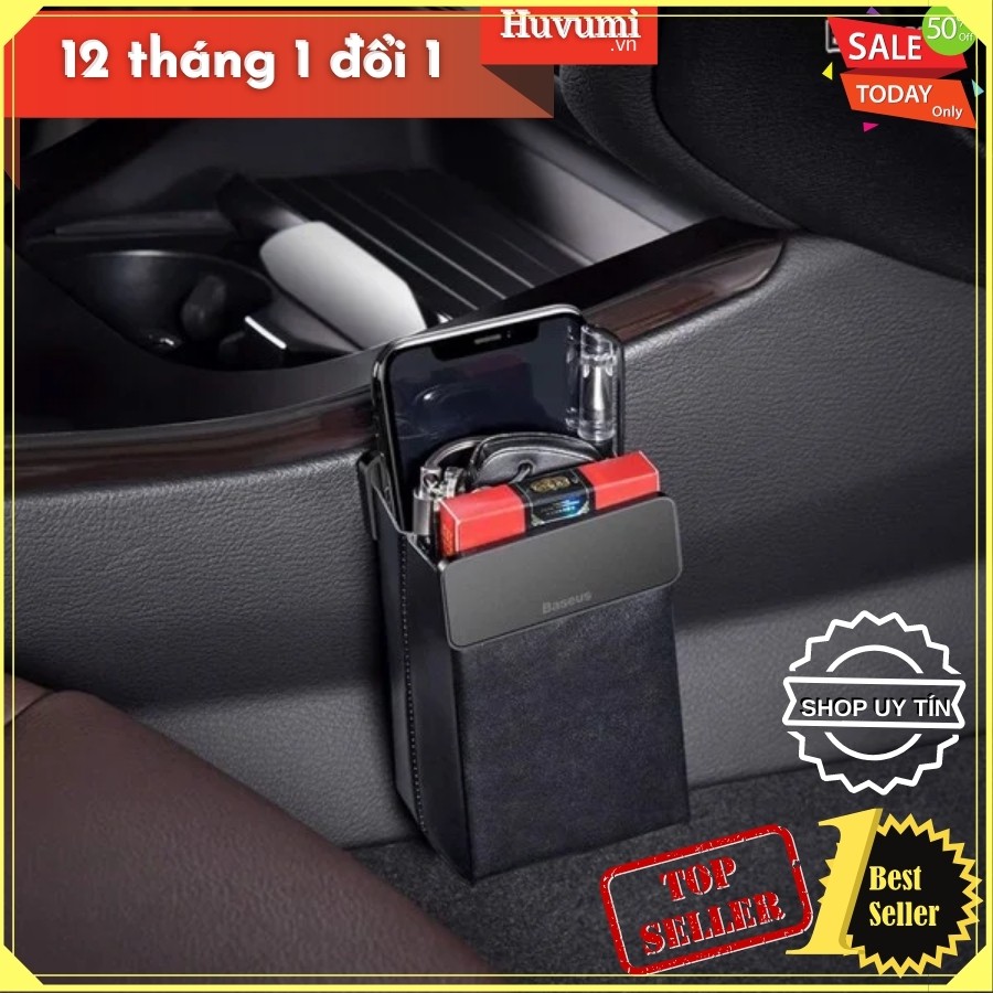 [Chính Hãng-Sẵn] Túi xếp đa năng gắn lưng xe hơi, ô tô gọn gàng tiện dụng Baseus Magic Car Storage Rack LV672- New 100%