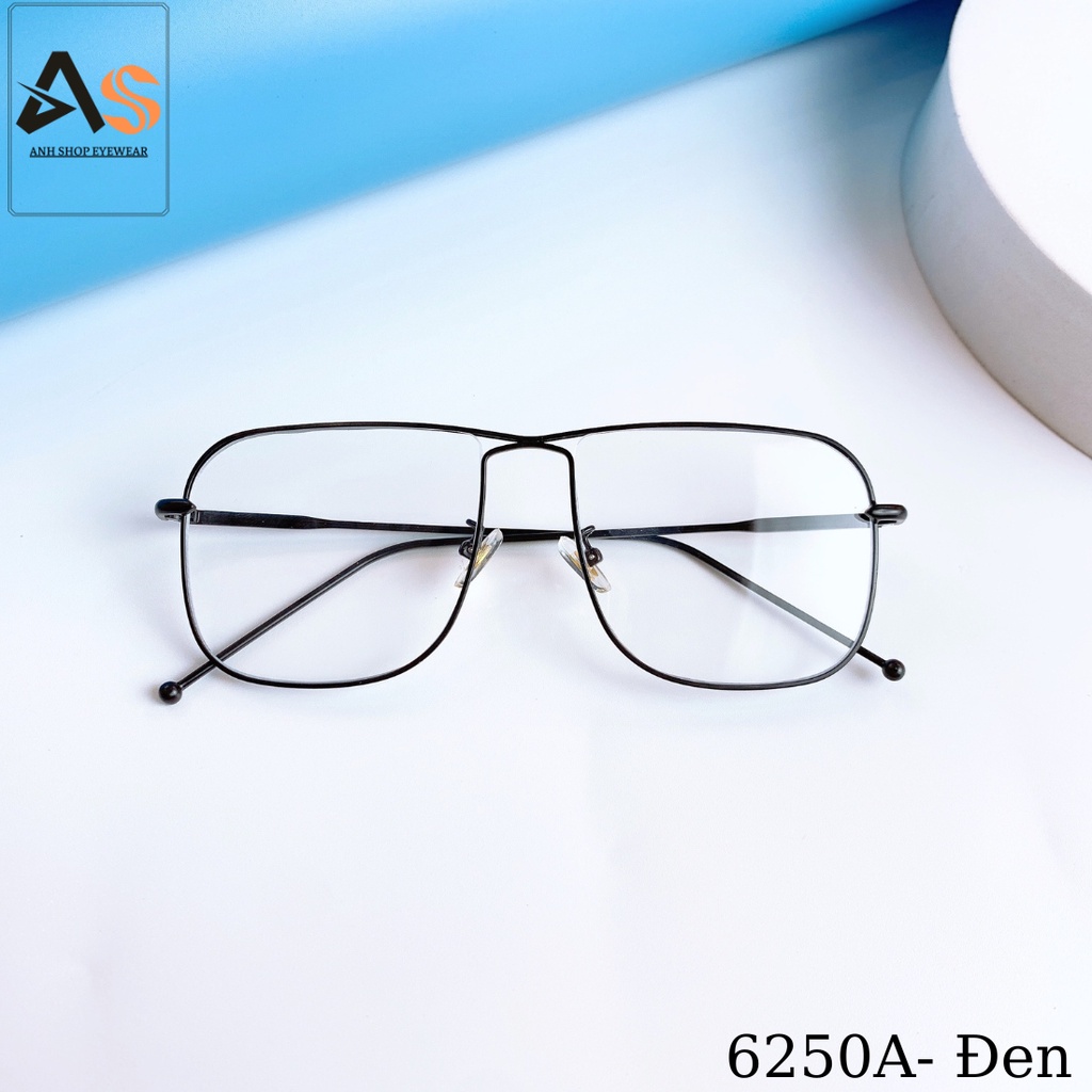Gọng kính nam nữ vuông kiểu dáng lạ nhiều màu sắc 6250
